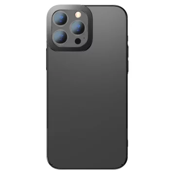 Baseus Glitter Case transparente Hülle für iPhone 13 Pro Max schwarz (armc000201)