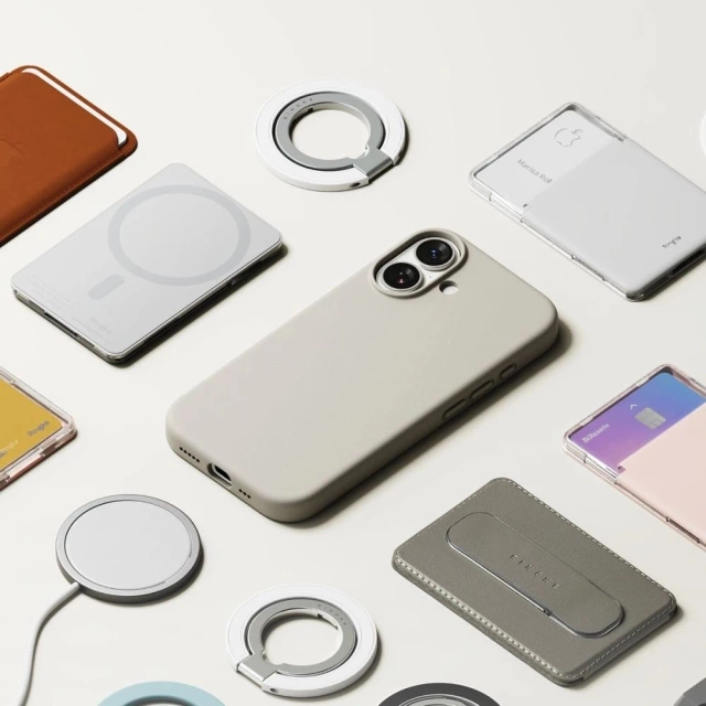 Etui do iPhone 17 Ringke Silicone Magnetic MagSafe Beżowe