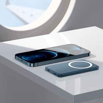 LifeMag Powerbank з MagSafe USB-C Lightning 5000mAh Black