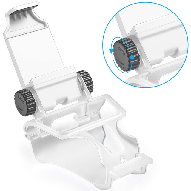 Držiak telefónu pre Gamepad pre Sony PlayStation 5 PS5 DualSense Clip mount White