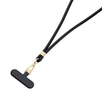 Univerzálna šnúrka na chytanie smartfónu 3mk EasyClip Elite Black (zlatá)