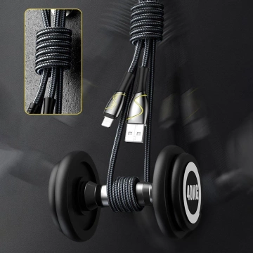 USB kabel řady Joyroom Mermaid - Lightning 2,4A 2m czarny (S-2030K6)