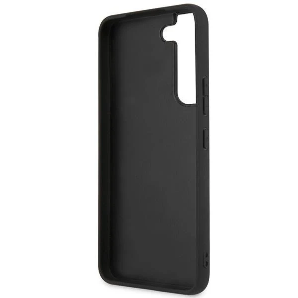 Pouzdro Guess GUHCS23S4GMGPI pro Samsung Galaxy S23 S911 růžové/růžové pevné pouzdro 4G Big Metal Logo