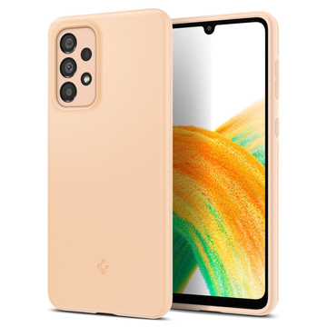 Etui Spigen Thin Fit für Samsung Galaxy A33 5G Baumwolle Pfirsich