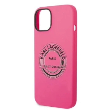 Etui Karl Lagerfeld KLHCP14MSRSGRCF pre Apple iPhone 14 Plus 6,7" pevné puzdro silikónové RSG