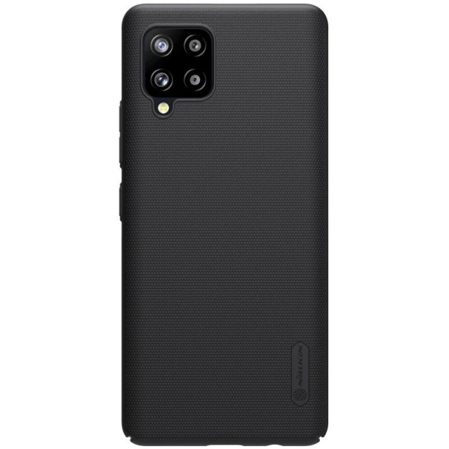 Nillkin Super Frosted Shield vystužený stojan na kryt puzdra pre Samsung Galaxy A42 5G čierny