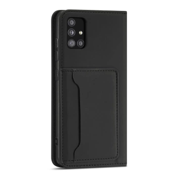Puzdro na magnetickú kartu pre Xiaomi Redmi Note 11 Pro Pouch Wallet Card Holder Black