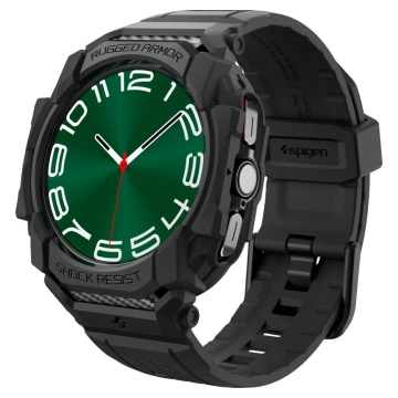 Pasek Spigen Rugged Armor „Pro“ do Samsung Galaxy Watch Ultra (47 mm) Matte Black
