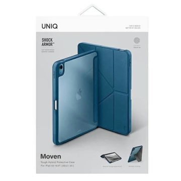 UNIQ etui Moven iPad Air 10.9 (2022/2020) Antimikrobiálne niebieski/carpi blue