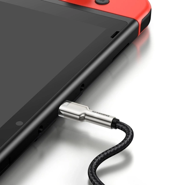 Кабель Baseus Cafule USB-C на USB-C, 100 Вт, 1 м (чорний)