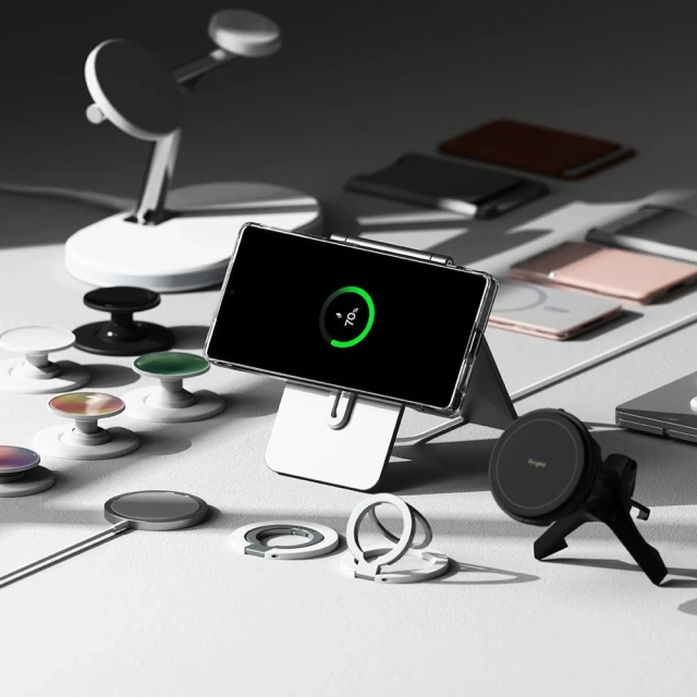 Чохол для Samsung Galaxy S25 Ultra Clear Ringke Fusion Magnetic MagSafe