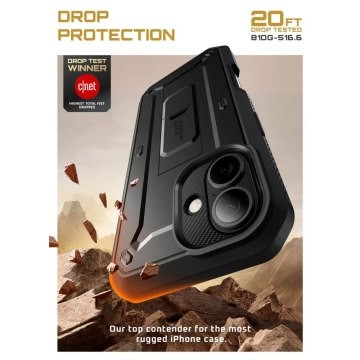 Etui Supcase Unicorn Beetle Pro do iPhone 17 Black Pancerne 3w1