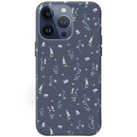 Etui Ochronne do iPhone 15 Pro Max UNIQ Coehl Prairie Granatowe