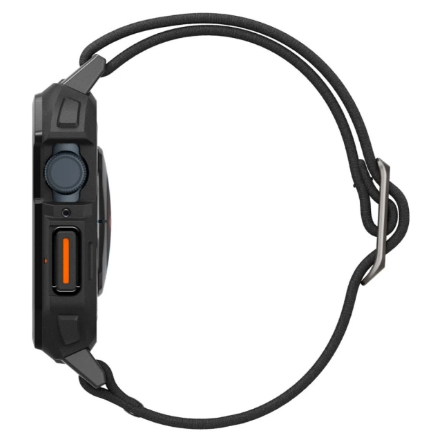 Pasek Spigen Lite Fit PRO do Apple Watch 4 / 5 / 6 / 7 / 8 / 9 / SE (44 / 45 MM) Matte Black