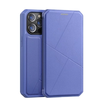 DUX DUCIS Skin X Holster Flip Cover pre iPhone 13 Pro modrý