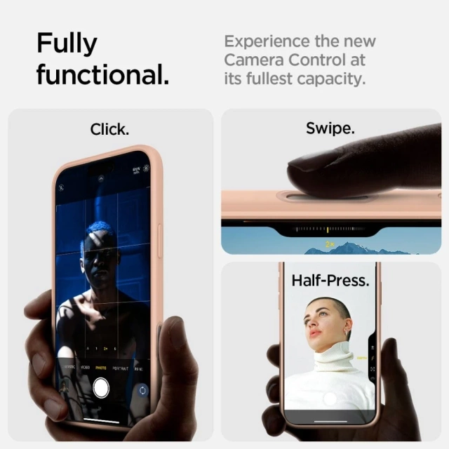 Чохол Spigen Ultra Hybrid ”T” Mag MagSafe для iPhone 16 Pro рожевий