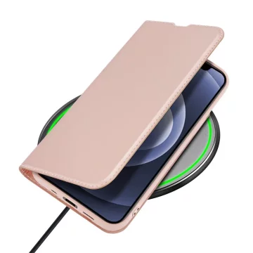 Dux Ducis Skin Pro holster case cover with flip iPhone 13 mini pink