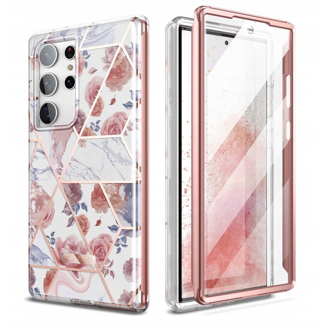 Ochranné pouzdro na telefon Velar Case 360 pro Samsung Galaxy S23 Ultra Marble Marble