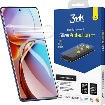 Protective foil for Motorola Edge 40 Neo - 3mk SilverProtection screen protector Antimicrobial