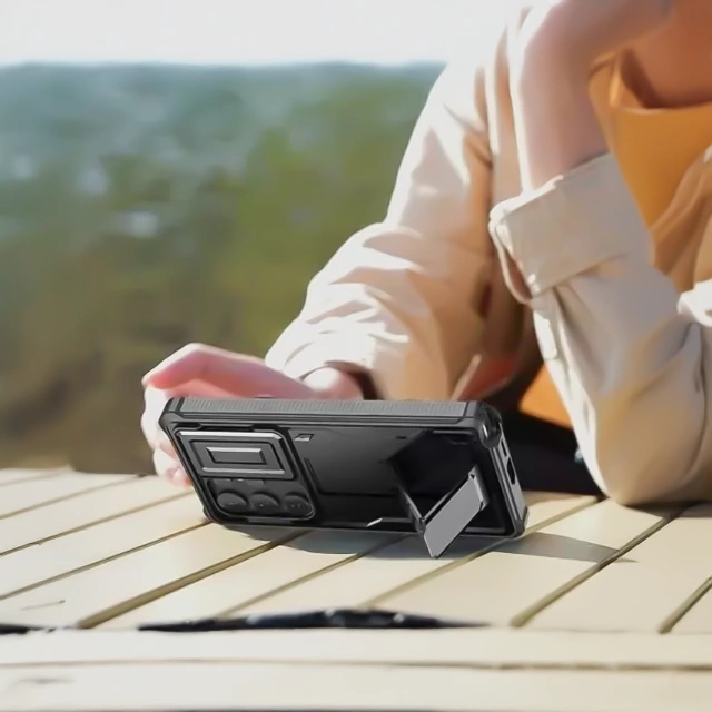 Захисний чохол для Samsung Galaxy S25 Ultra Tech-Protect Kevlar Cam чорний