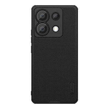 Nillkin Super Frosted Shield Pro Hülle für Xiaomi Redmi Note 13 Pro 5G / Poco X6 5G – Schwarz