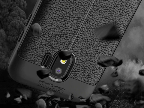 Etui Alogie Lederrüstung Samsung Galaxy J4 2018