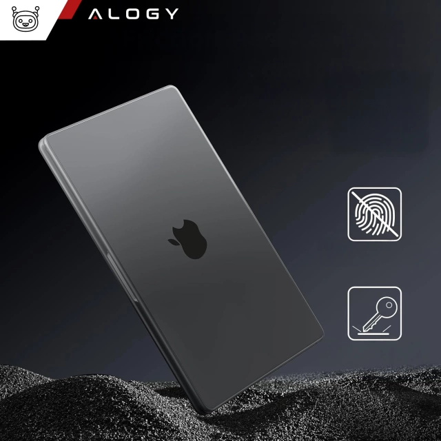 Ochranné puzdro pre Apple Macbook Pro 16 - M1/M2/M3/M4 2021-2024 2025 Alogy AirGuard™ Flexibilné puzdro Matná čierna