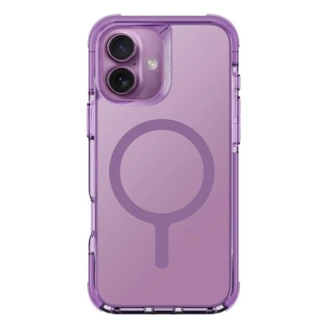 UNIQ pouzdro Combat iPhone 16 6.1" Magclick Charging Pink/Grape Pink