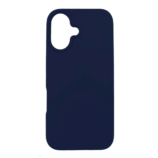 Etui Apple iPhone 16 Plus - 3mk silikónové puzdro Dark Navy