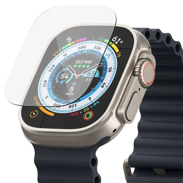 TEPELNÉ SKLO RINGKE ID FC SKLO 4-BALENIE APPLE HODINKY ULTRA (49 MM) ČIERÉ