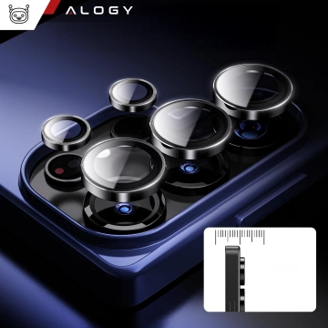 Sklo pre Samsung Galaxy S24 Ultra kryt objektívu fotoaparátu Objektívy fotoaparátu Alogy Lens Protector PRO ochranný kryt