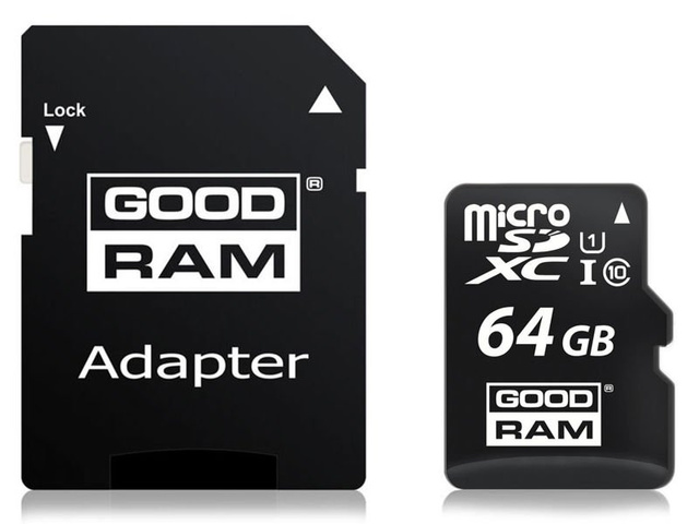 Карта пам'яті GoodRam micro SDXC 64GB Class 10 UHS-I