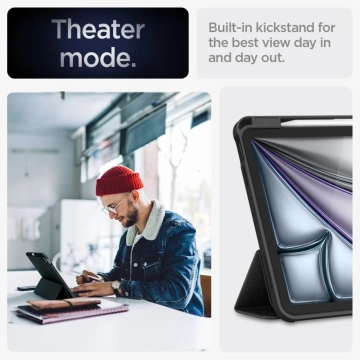 Etui Spigen Urban Fit pro Apple iPad Air 10.9 4. 5. 2020-2022 / 11. 6. 2024 černá