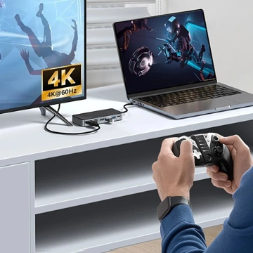 Stacja dokująca Orico OM28PR-G2 USB-C + M.2 NVMe SATA 8w1