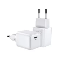 Швидкий настінний зарядний пристрій Joyroom USB типу C 25 Вт 3 A, штекер ЄС, білий (L-P251)