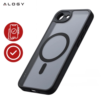 Pouzdro pro Apple iPhone 16 Pro Max Alogy Anti-Shock Hybrid Case pro MagSafe Transparent