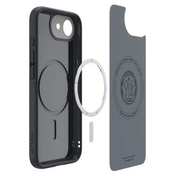 Case for iPhone 16e Spigen Nano Pop Mag MagSafe Black Sesame