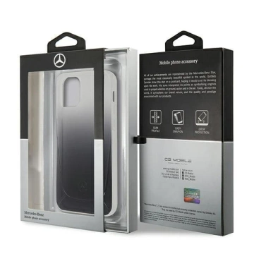 Etui ochronne Mercedes MEHCP12LARGBK do Apple iPhone 12 Pro Max 6,7" czarny/black hardcase Transparent Line