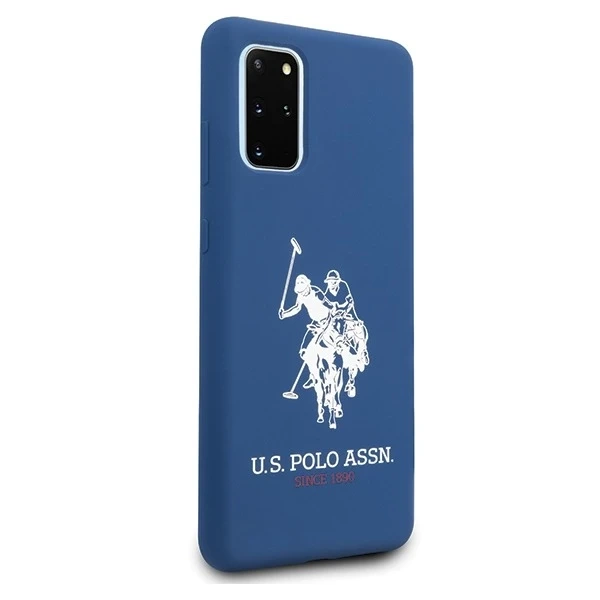 US Polo Silicone Collection Samsung Galaxy S20 Plus phone case navy/navy