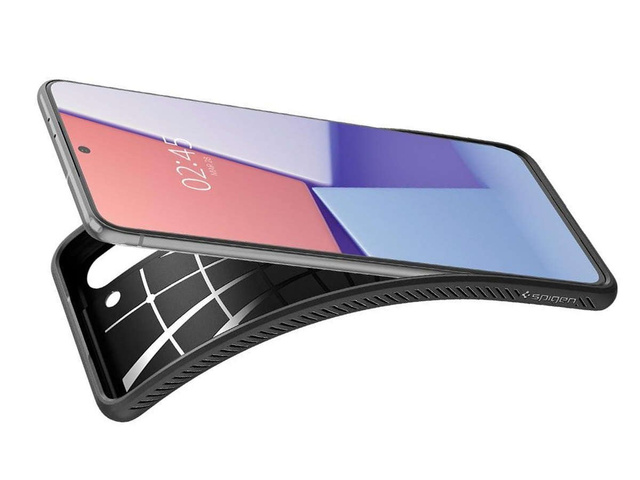 Etui Spigen Liquid Air do Samsung Galaxy S21 Matte Black