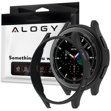 Silikonové pouzdro pro Huawei Watch GT 2 Sport / Classic 46mm Alogy pouzdro Black