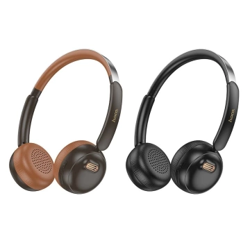 Bezdrôtové bluetooth slúchadlá HOCO W62 hnedé