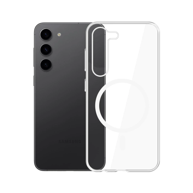 Ochranné puzdro pre Samsung Galaxy S24 Plus 3mk Clear MagCase