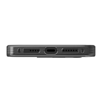 UNIQ Heldro Mount Hülle für iPhone 14 Pro 6.1" grau/rauchgrau