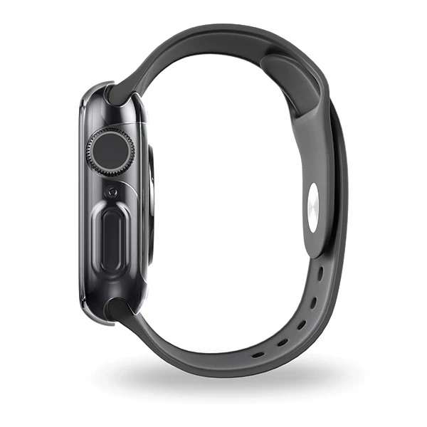Захисний чохол UNIQ Garde для Apple Watch Series 4/5/6/SE 44mm grey/smoked grey