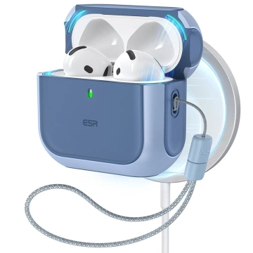 Schutzhülle für ESR Orbit Halolock MagSafe Apple AirPods 4 Blue Kopfhörer