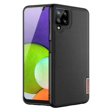 Dux Ducis Fino case cover covered with nylon material Samsung Galaxy A22 4G black