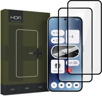 Hofi Glass Pro 2-balenie tvrdeného skla pre Nothing Phone 2A Black