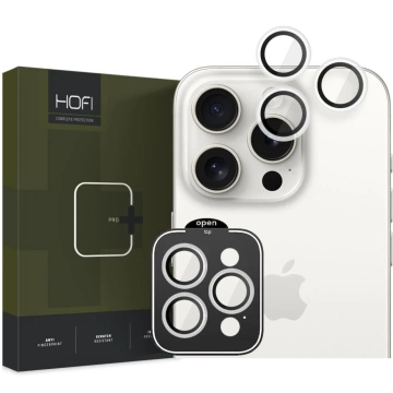 Hofi Camring Pro camera cover for Apple iPhone 15 Pro / 15 Pro Max Clear
