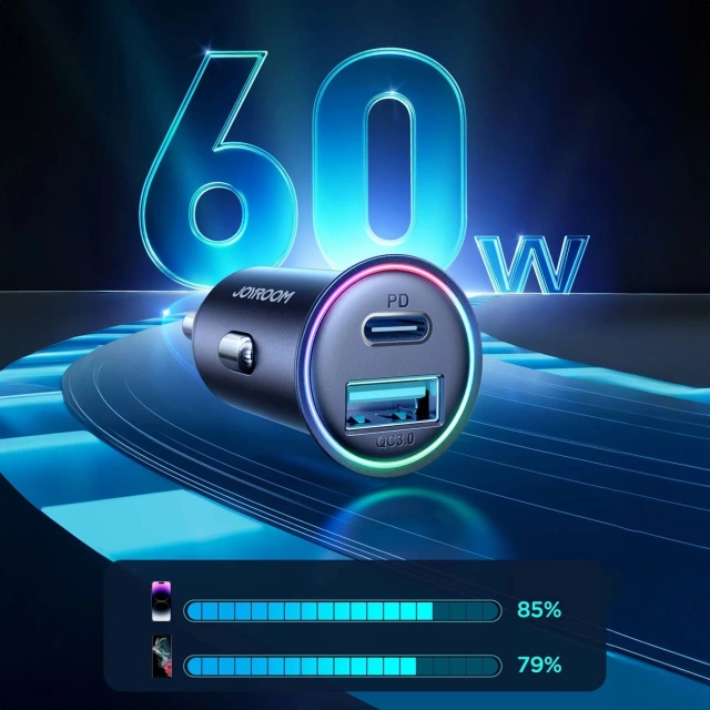Joyroom JR-CCN04 60W USB-A Mini-Autoladegerät